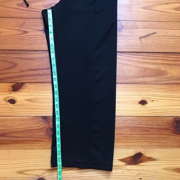 πΈ5/$30πΈ Black Drawstring Lounge Pants, EUC, M - Picture 6 of 10